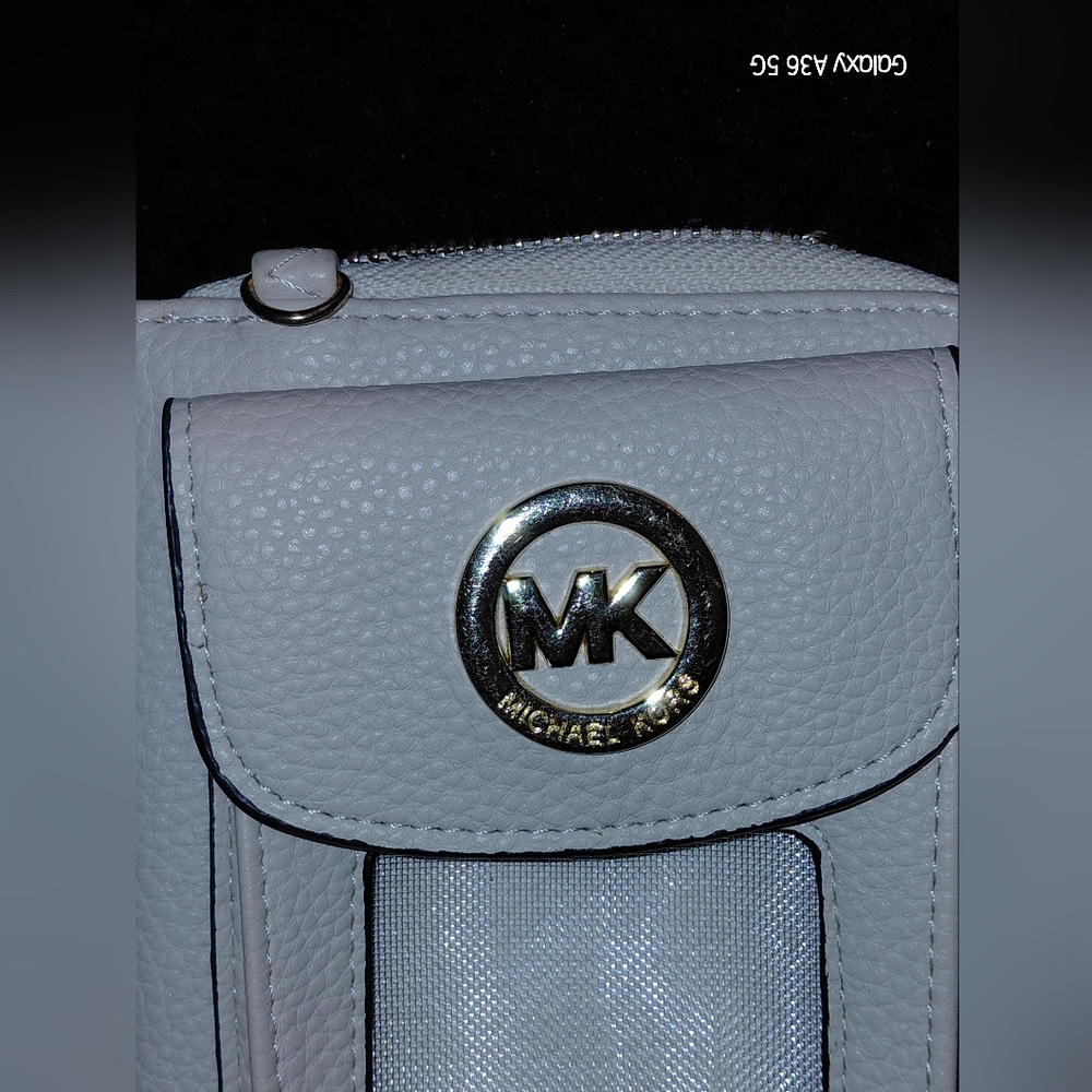 Michael Kors White Leather Wallet